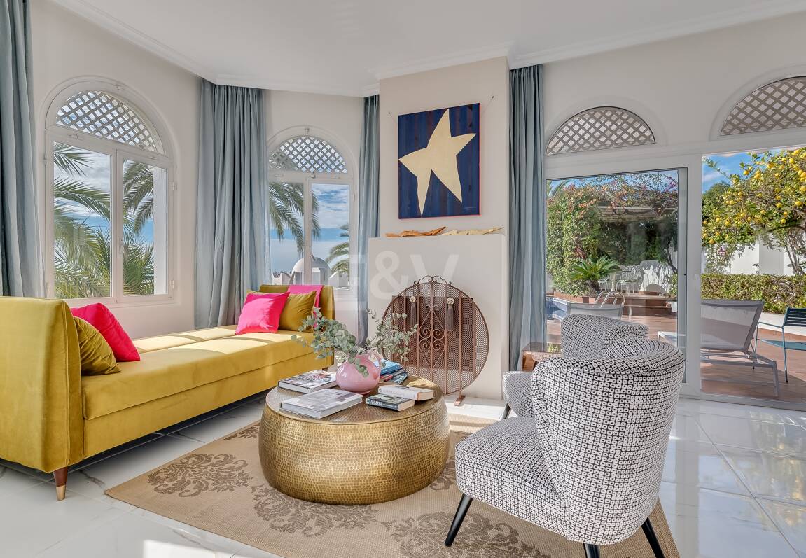 Appartement rez de chaussée à louer en Marbella Golden Mile, Marbella (Toutes les zones)