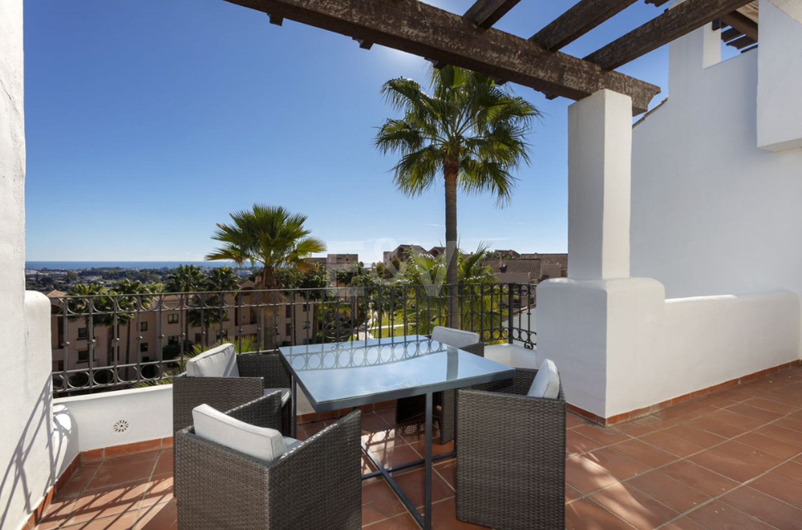 Lyx Duplex Penthouse med fantastiskt hav och La Concha Mountain Utsikt