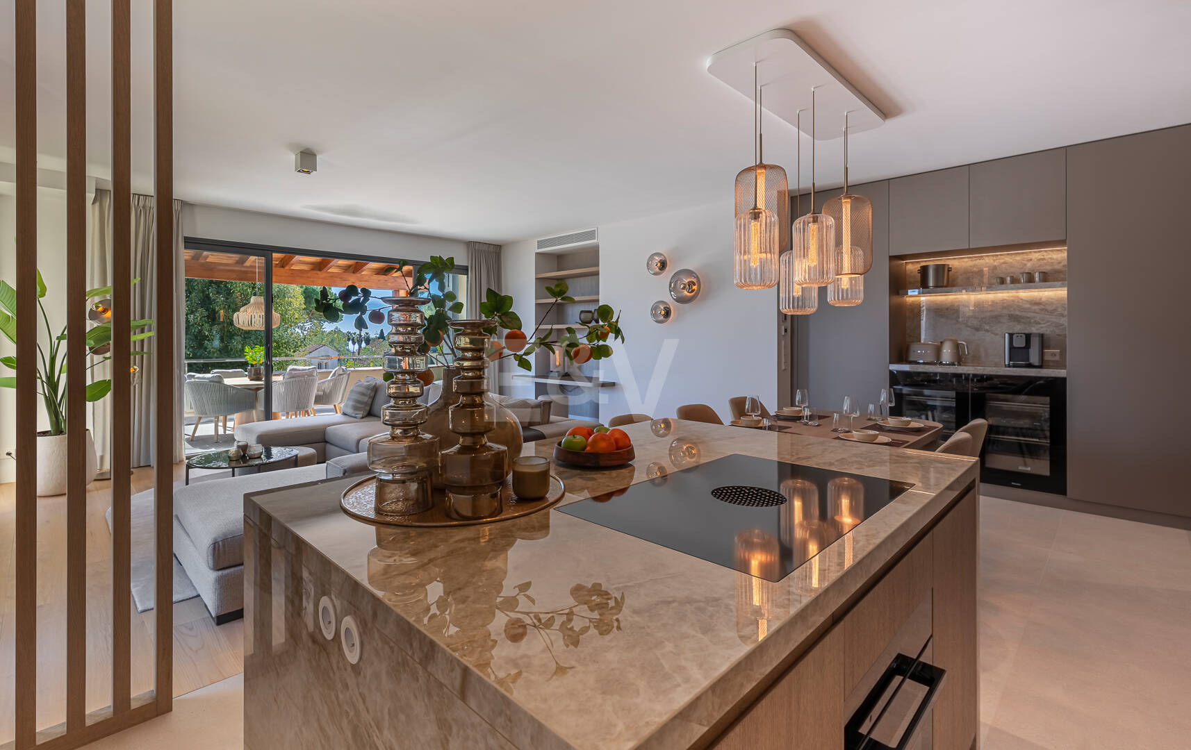 Elegante 3-Schlafzimmer-Wohnung Mit Meerblick in Imara