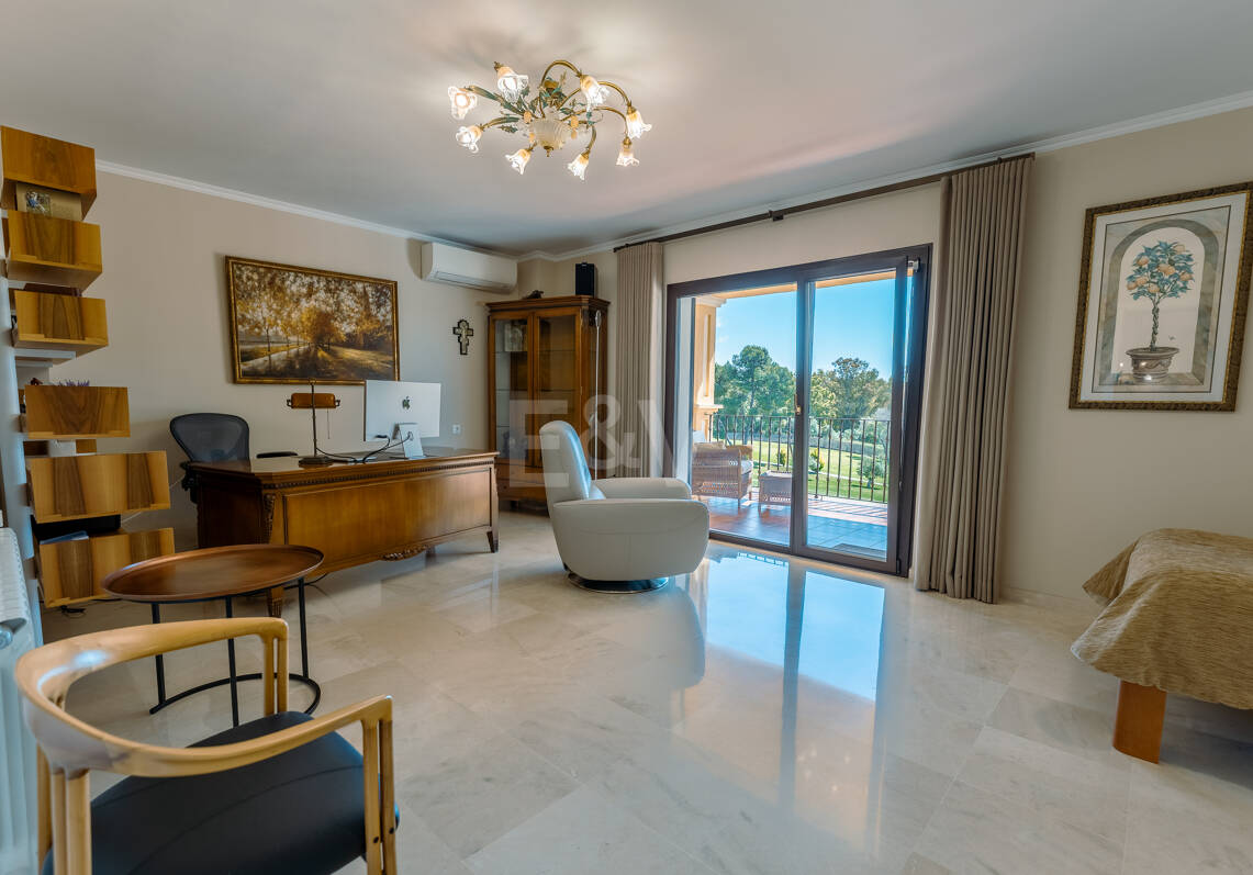Elegant Frontline Golf Family Villa in Exclusive Gated Community