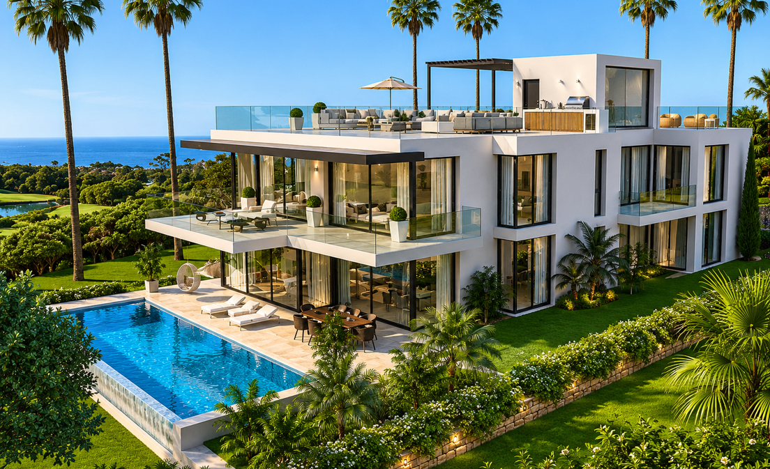 Exclusive Luxury Villa with Panoramic Sea Views