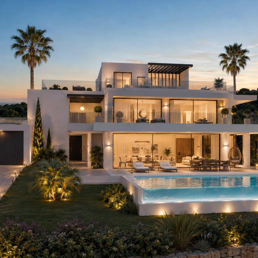 Villa de lujo exclusiva con vistas panorámicas al mar