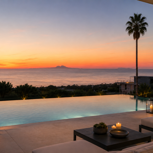 Villa de lujo exclusiva con vistas panorámicas al mar