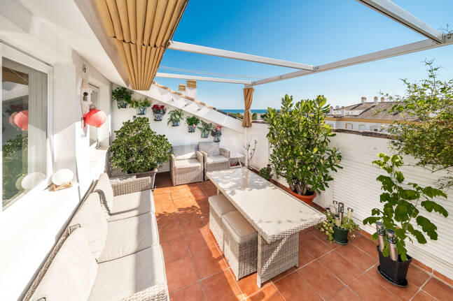 Appartement Terrasse à vendre en Marbella Golden Mile, Marbella (Toutes les zones)