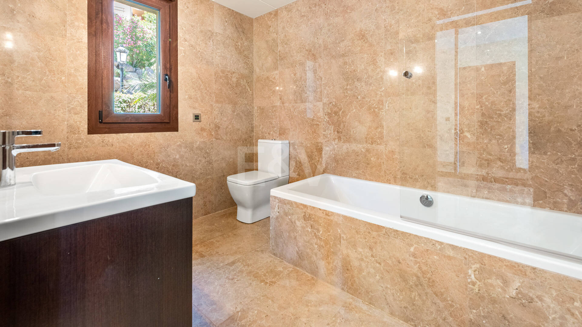 Helle Villa mit Blick auf Santa María Golf