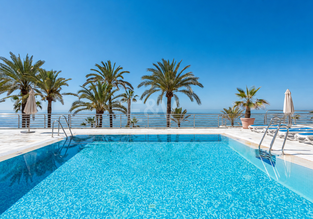Beachfront Apartment in Marina Mariola, a Prime Address on Marbella’s Golden Mile