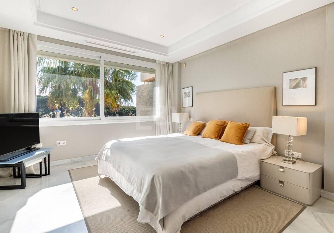 Beachfront Apartment in Marina Mariola, a Prime Address on Marbella’s Golden Mile