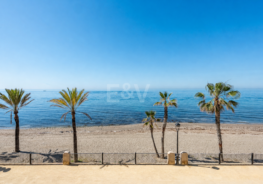 Beachfront Apartment in Marina Mariola, a Prime Address on Marbella’s Golden Mile