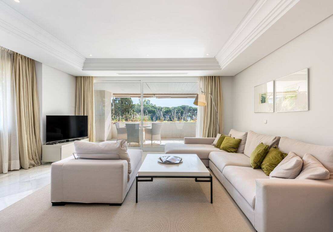 Beachfront Apartment in Marina Mariola, a Prime Address on Marbella’s Golden Mile