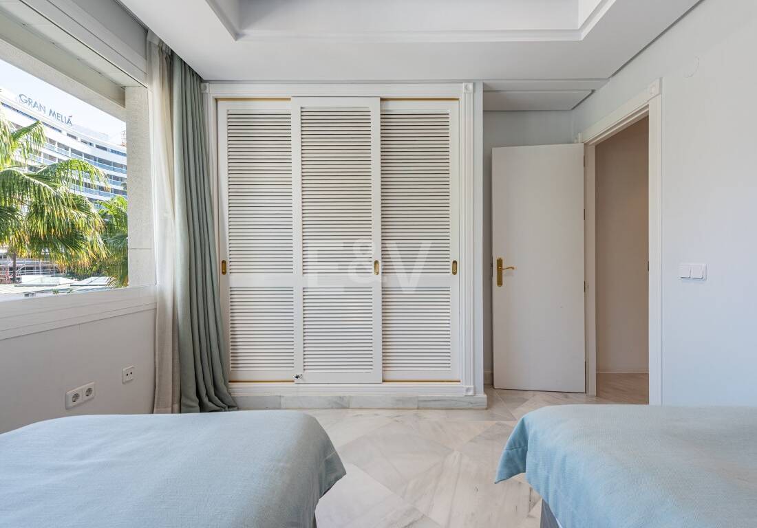Beachfront Apartment in Marina Mariola, a Prime Address on Marbella’s Golden Mile
