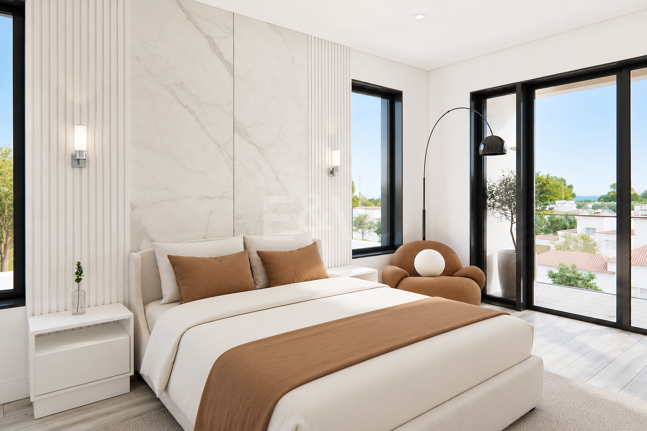 Villa de lujo en construcción con vistas al mar y junto a Santa María Golf Club