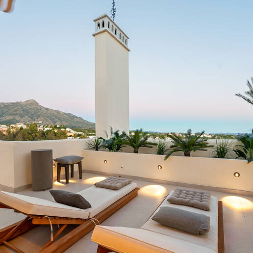 Elegant Duplex Penthouse in La Cerquilla with Spectacular Sea Views