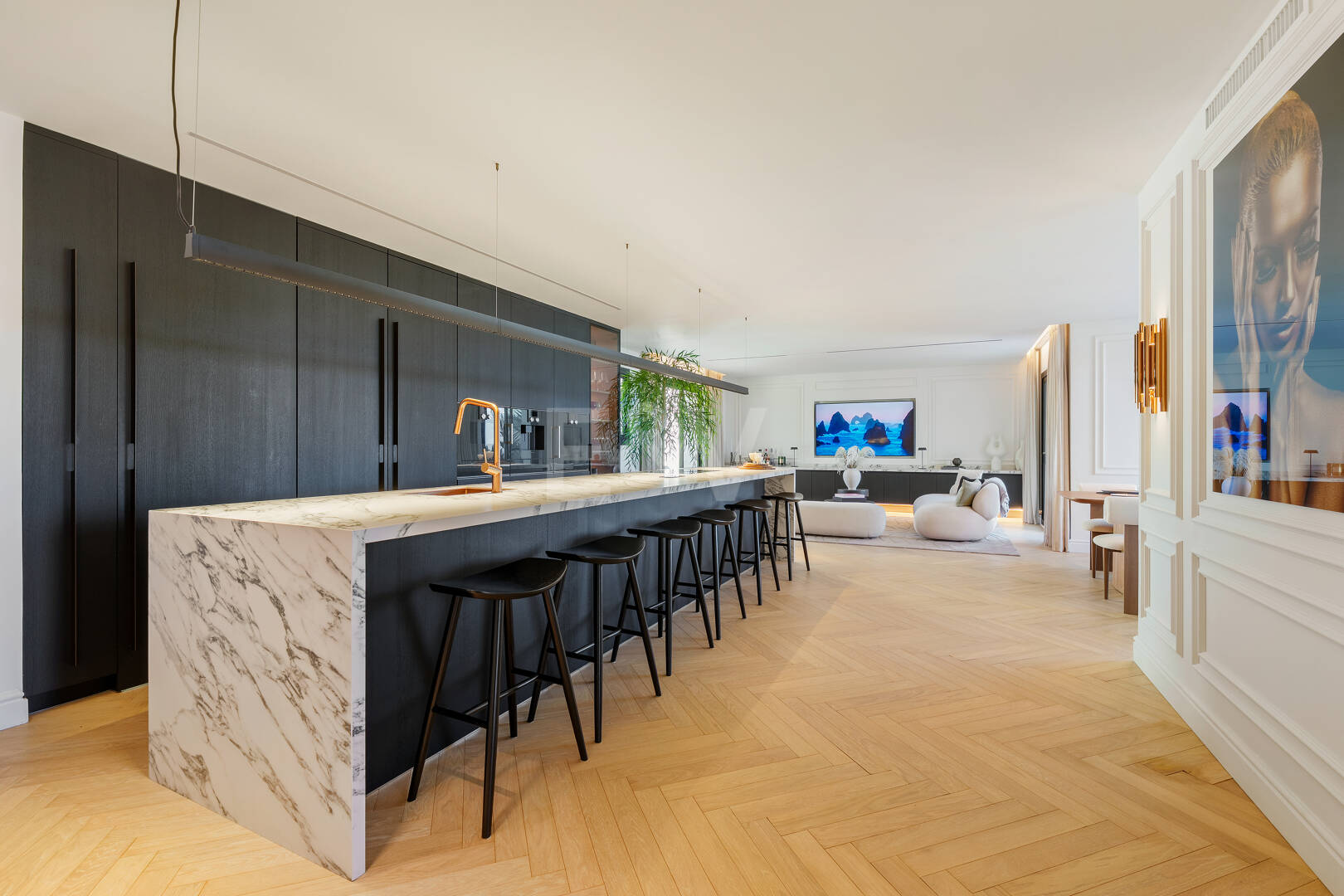 Elegant Duplex Penthouse in La Cerquilla with Spectacular Sea Views