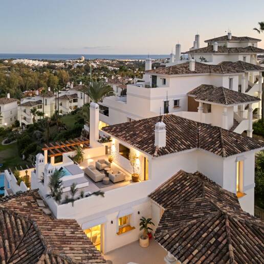Elegant Duplex Penthouse in La Cerquilla with Spectacular Sea Views