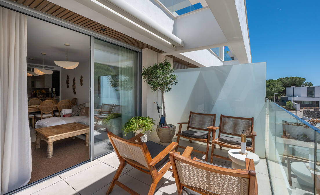 Modernes Strandapartment mit Premium-Ausstattung
