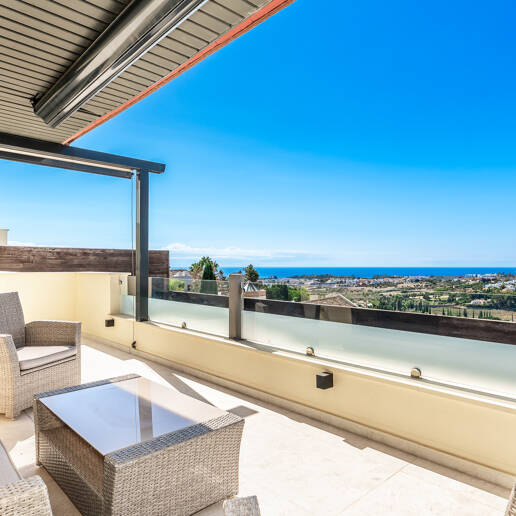 Sweeping Sea-View Penthouse in Los Flamingos Golf Resort | Mid & Long-Term Rent