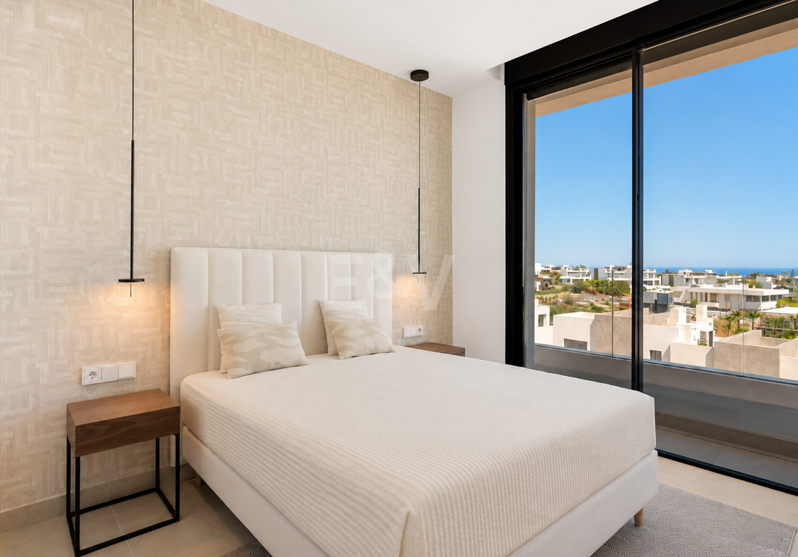 Luxus-Penthouse am Mittelmeer mit privater Dachterrassen-Oase