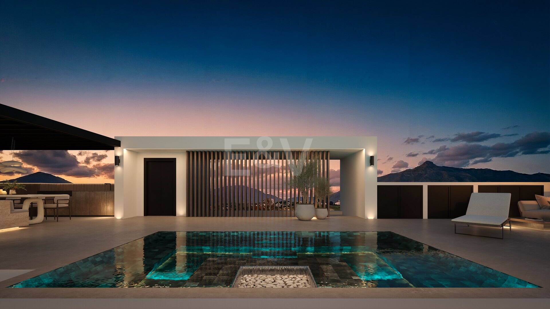 Vida ultraexclusiva en la mejor zona de Marbella con vistas al mar y a la montaña