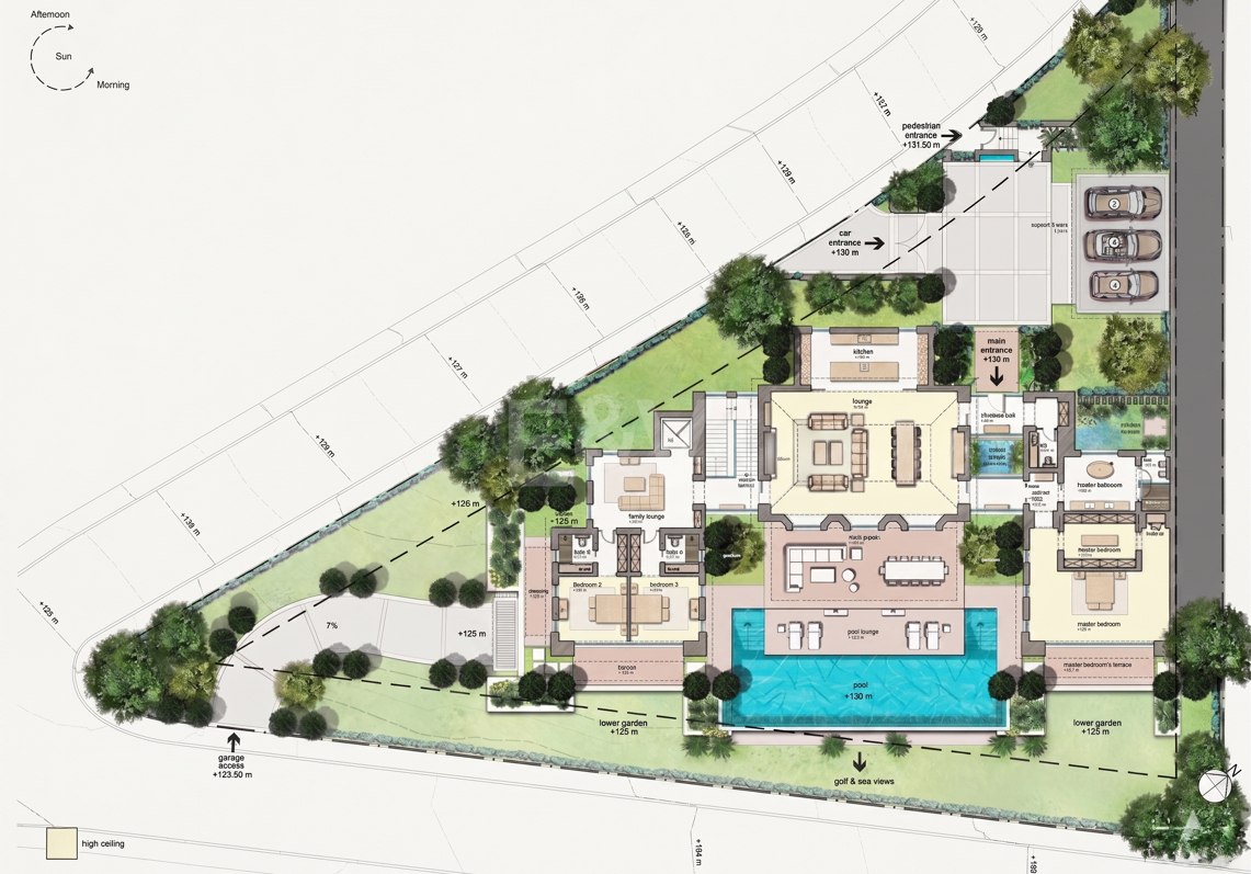 Breathtaking Sea, Golf, Lake and La Concha Mountain Views Plot with Premium Lifestyle Access