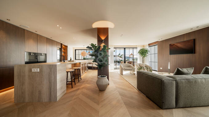 Villa de lujo contemporánea con vistas panorámicas al mar ,golf y montañas en Nueva Andalucía