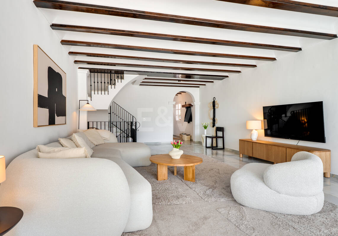 Andalusian charm with Nordic interiors in Nagüeles, The Golden Mile Marbella