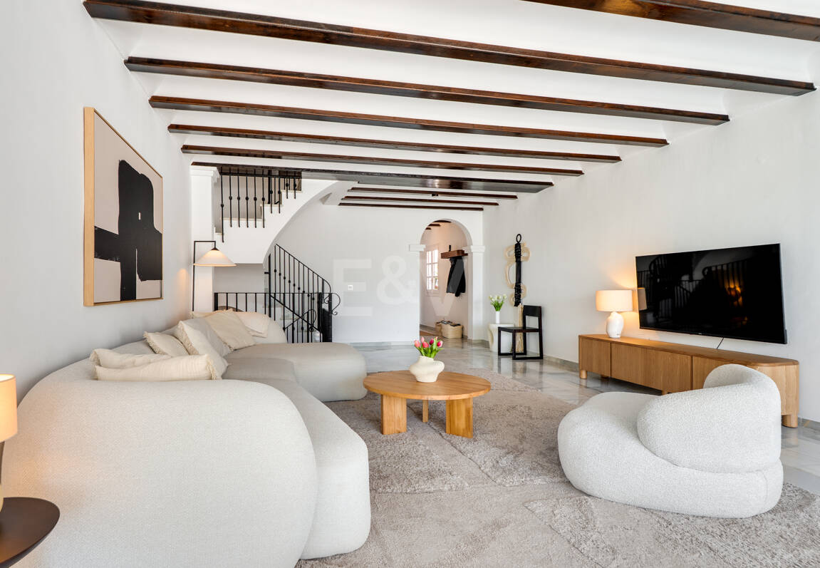 Andalusian charm with Nordic interiors in Nagüeles, The Golden Mile Marbella