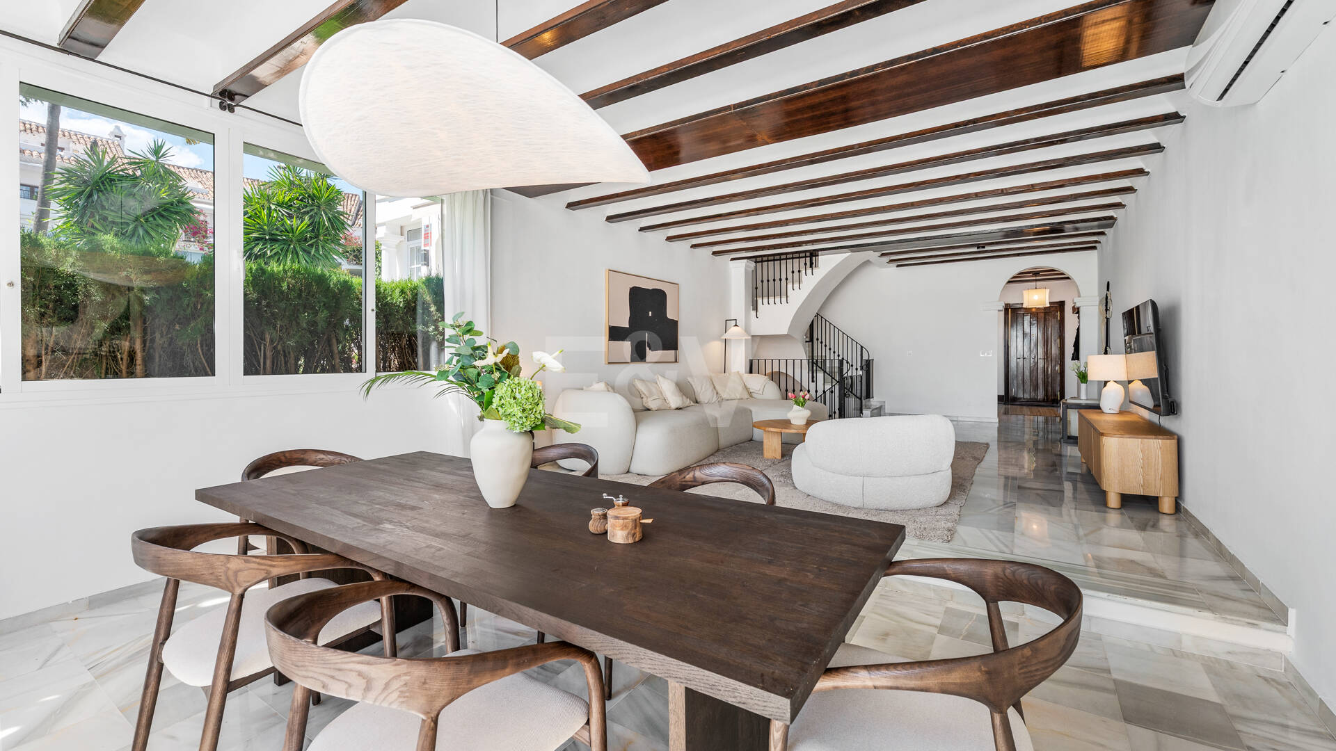 Andalusian charm with Nordic interiors in Nagüeles, The Golden Mile Marbella