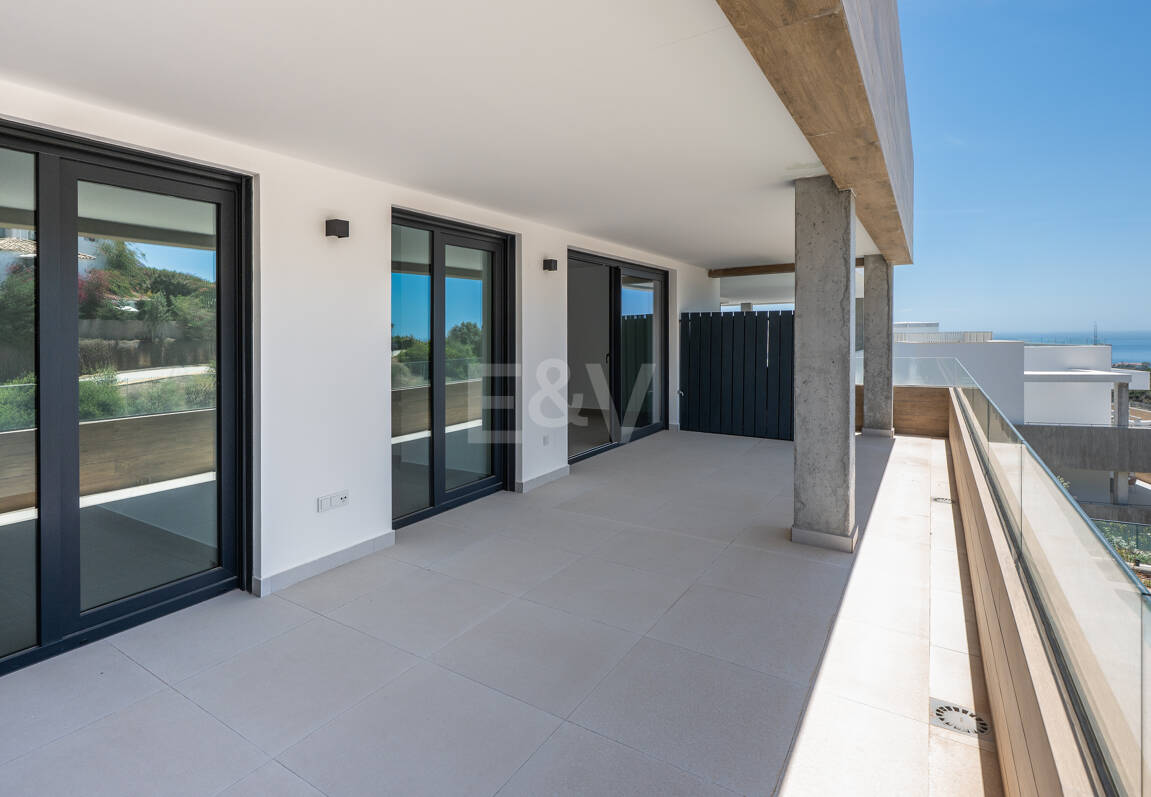 Apartament z widokiem na morze w Altos de Los Monteros w Marbelli z udogodnieniami na poziomie kurortu