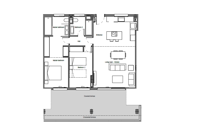 Apartament z widokiem na morze w Altos de Los Monteros w Marbelli z udogodnieniami na poziomie kurortu