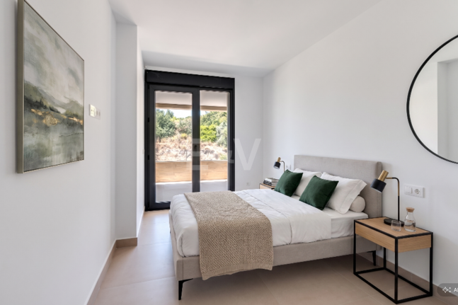 Apartament z widokiem na morze w Altos de Los Monteros w Marbelli z udogodnieniami na poziomie kurortu