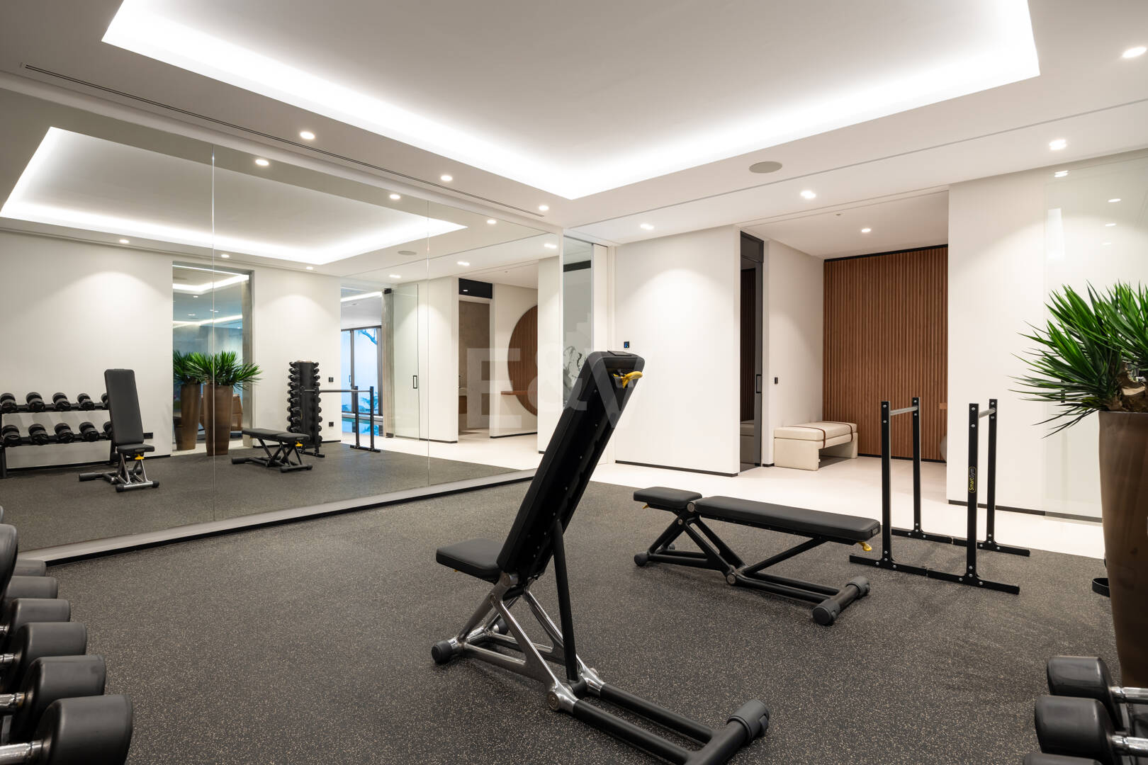 Moderne Luxusvilla mit Panoramablick