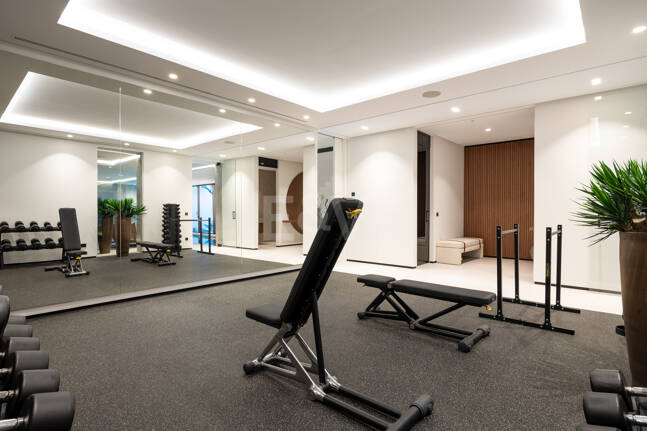 Moderne Luxusvilla mit Panoramablick