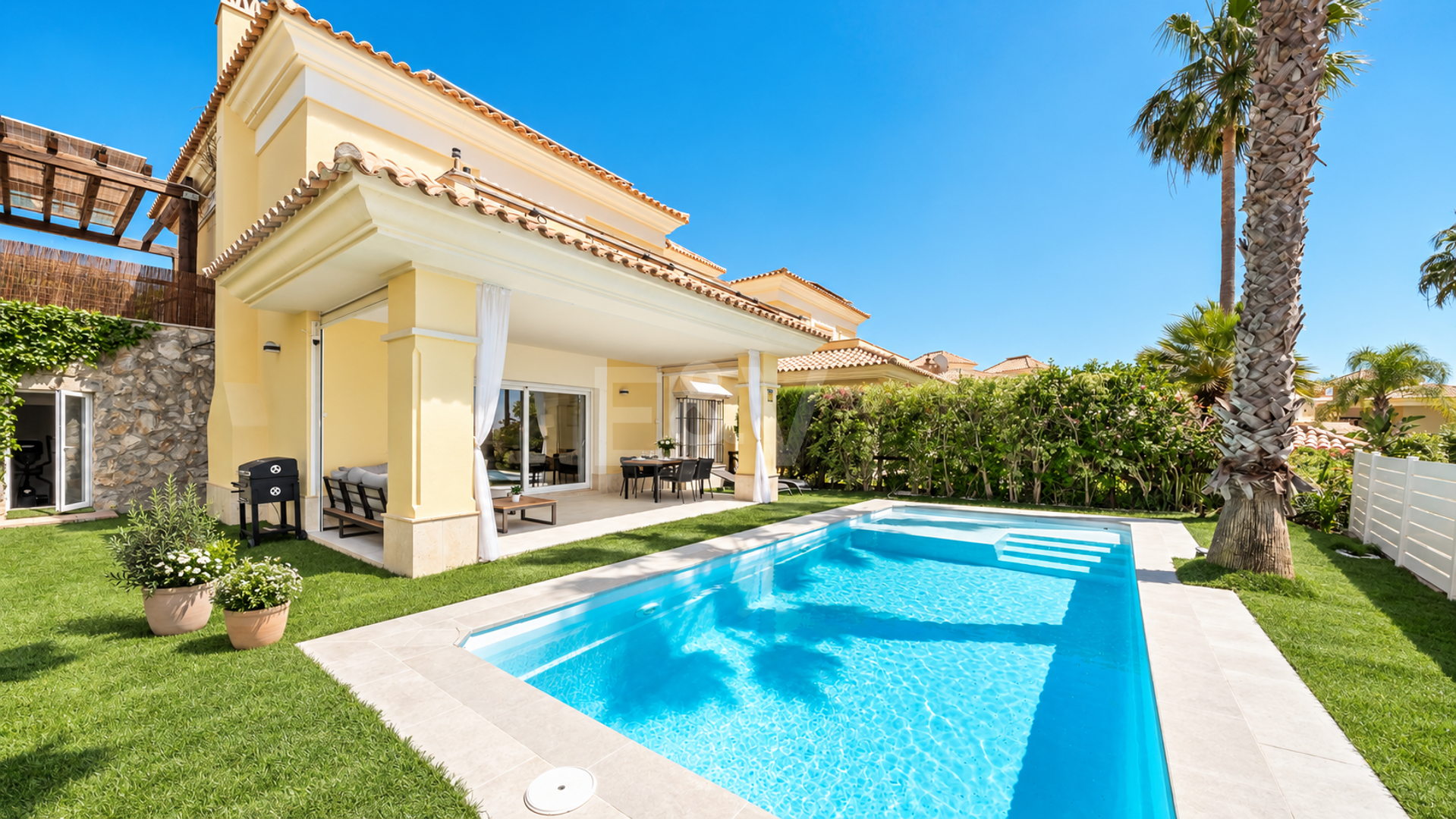Stunning Sea and Golf View Villa in Prime Condition within Exclusive Gated Community