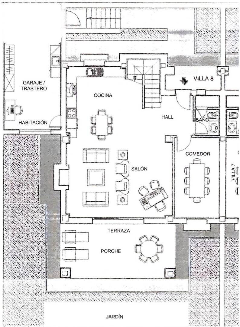 En fantastisk villa med utsikt över havet och golfbanan, i utmärkt skick, belägen i ett exklusivt gated community