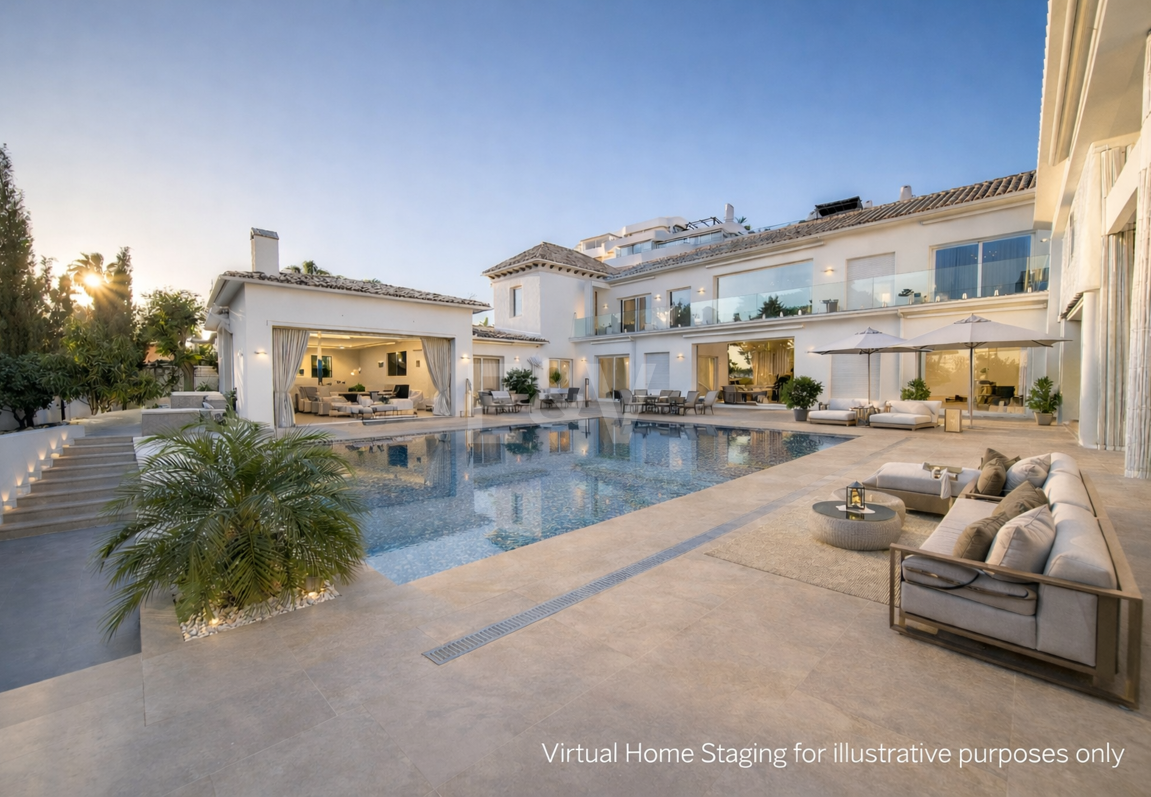 Moderne Villa nahe Golf, Annehmlichkeiten und separatem Apartment