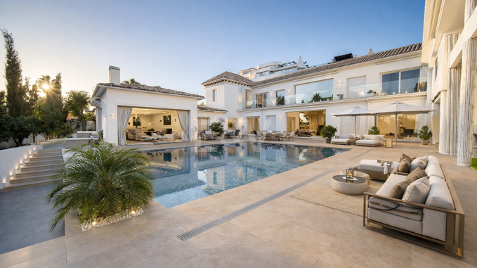 Moderne Villa nahe Golf, Annehmlichkeiten und separatem Apartment