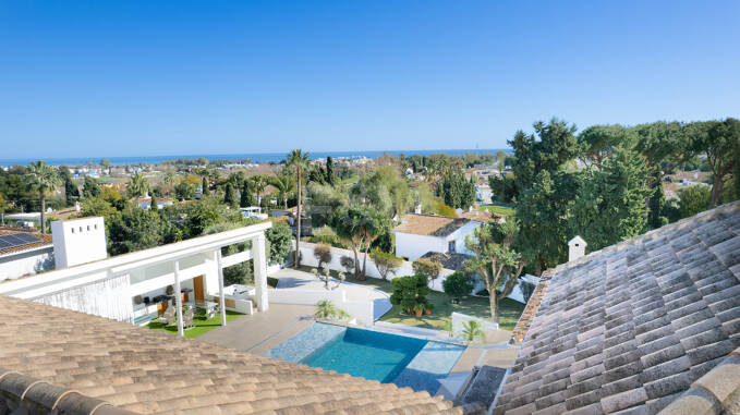 Moderne Villa nahe Golf, Annehmlichkeiten und separatem Apartment