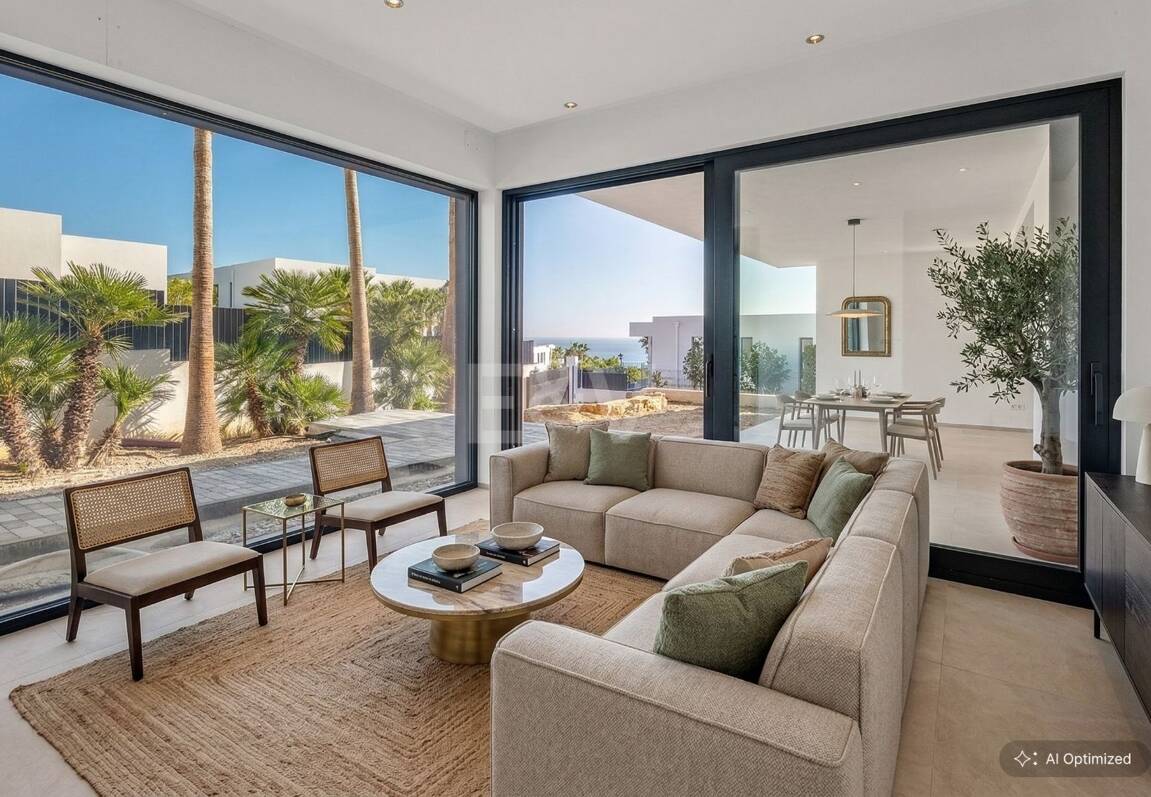 Frontline Golf Villa with Stunning Sea Views