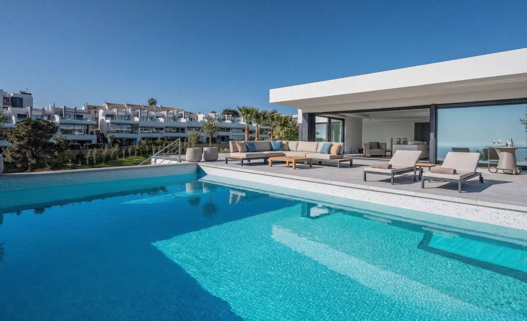 Frontline Golf Villa with Stunning Sea Views