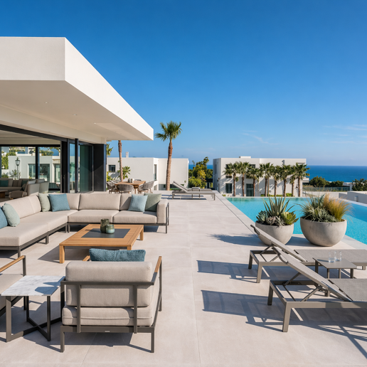 Frontline Golf Villa with Stunning Sea Views