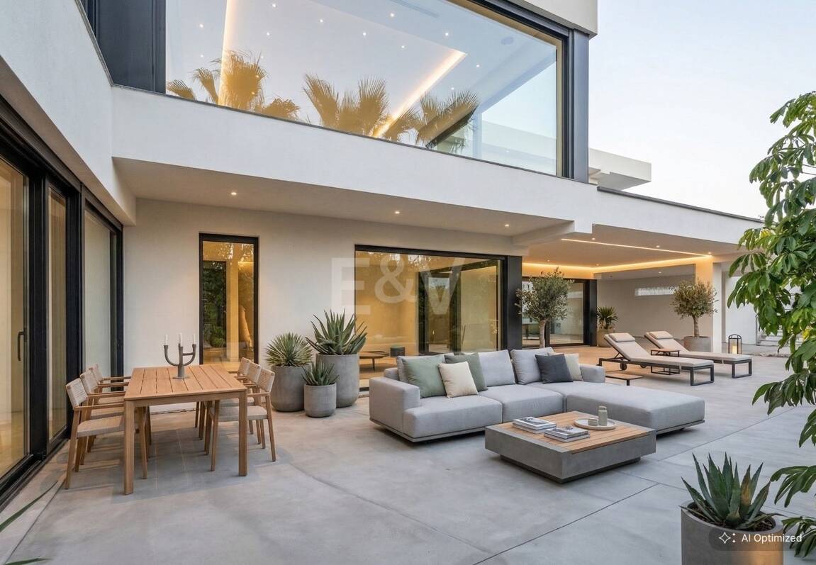 Frontline Golf Villa with Stunning Sea Views