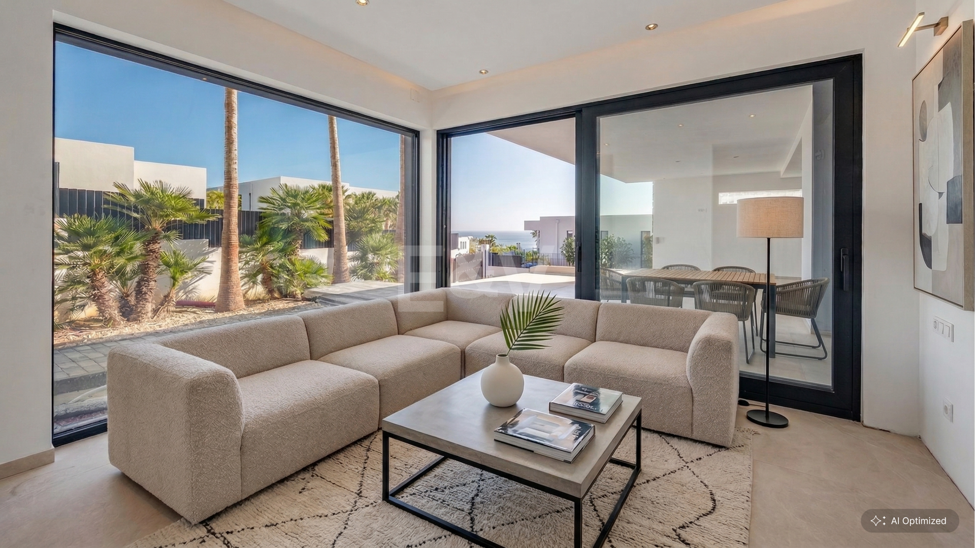 Frontline Golf Villa with Stunning Sea Views