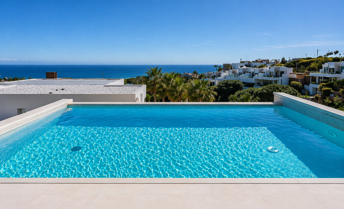 Frontline Golf Villa med fantastisk havsutsikt