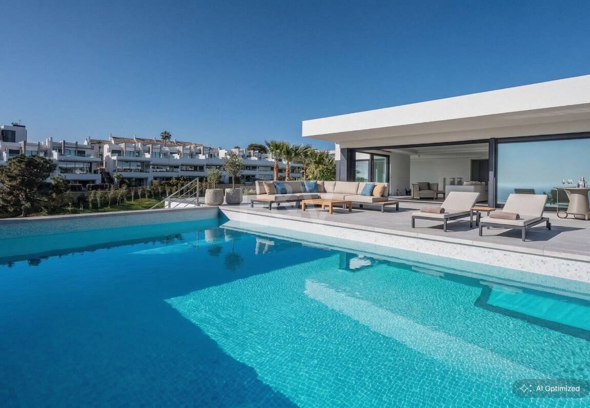 Frontline Golf Villa with Stunning Sea Views