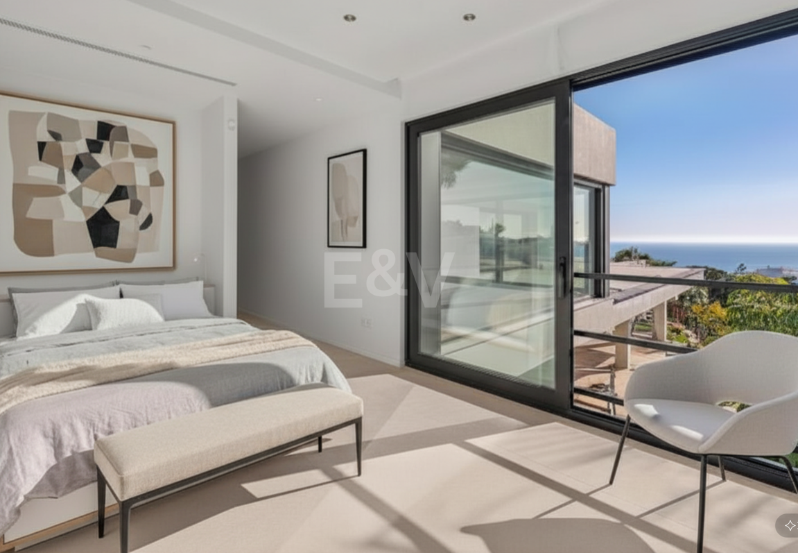 Frontline Golf Villa with Stunning Sea Views