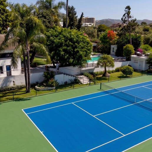 Exclusive Villa with Private Tennis Court Next to Four Seasons Resort