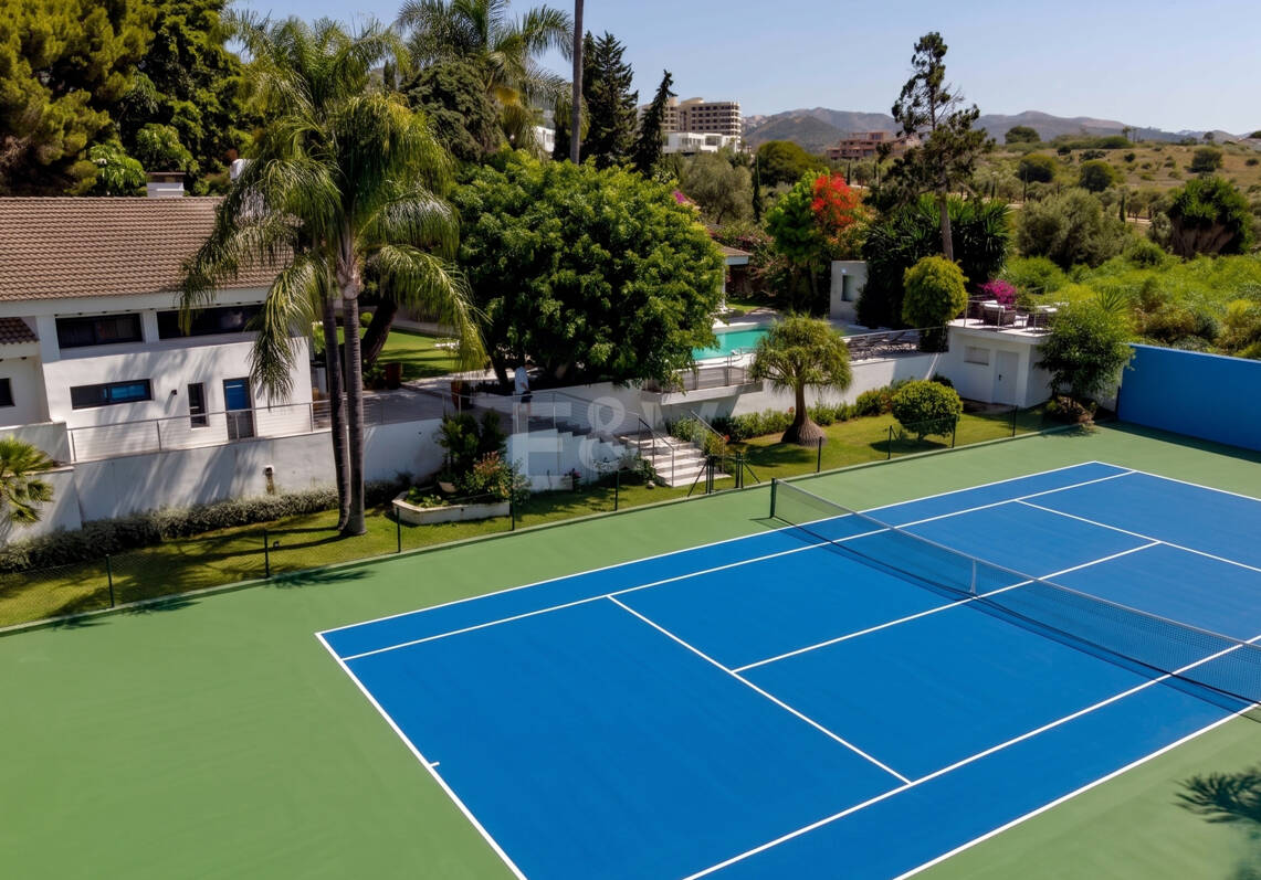 Exclusive Villa with Private Tennis Court Next to Four Seasons Resort