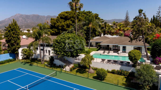 Villa exclusiva con pista de tenis privada junto al Four Seasons Resort