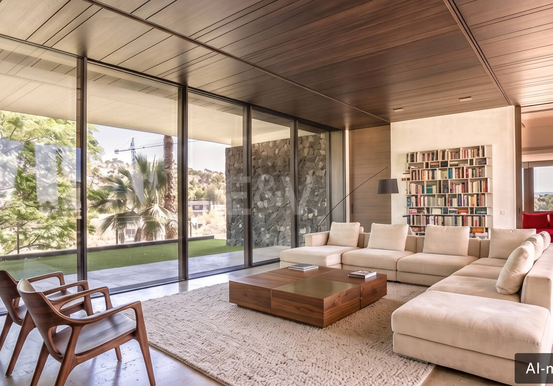 Modern Luxury Villa with Panoramic Sea Views in El Herrojo Alto