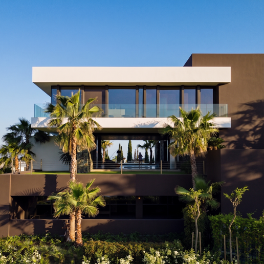 Villa de luxe moderne avec vue panoramique sur la mer à El Herrojo Alto